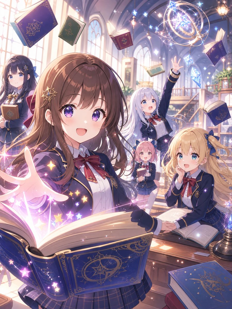 51动漫动漫教程-魔法学院少女觉醒篇